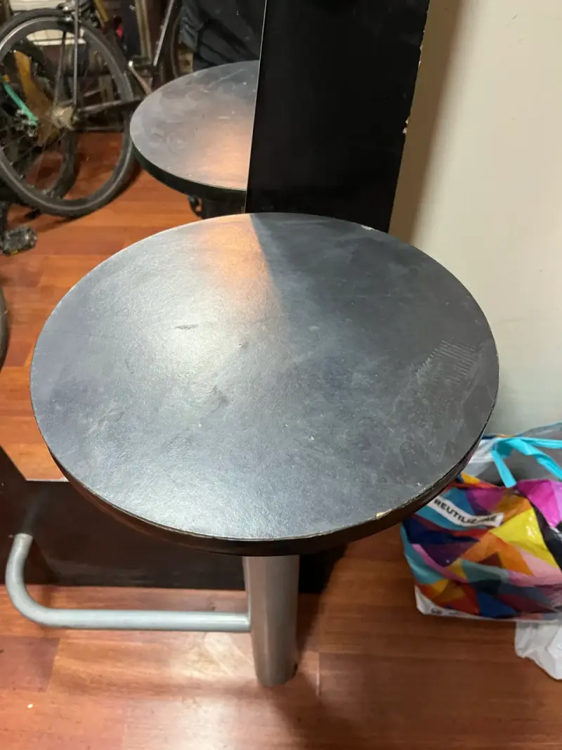 Espejo de pie con soporte metálico - 3