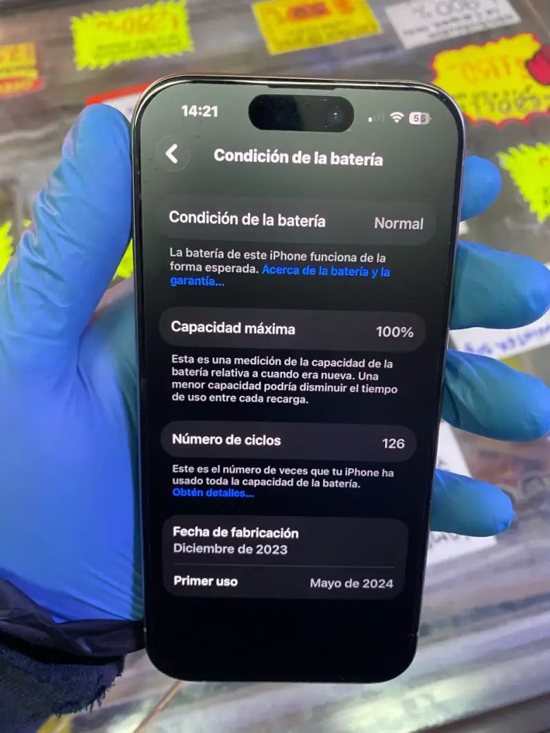 iPhone 15 Pro 128GB en buen estado - 5