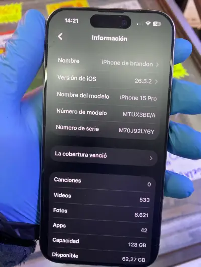 iPhone 15 Pro 128GB en buen estado - miniatura 6