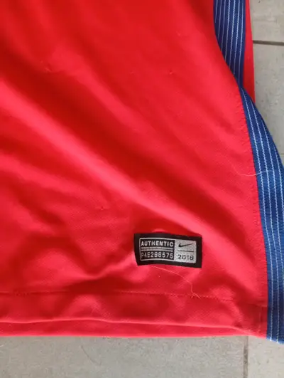 Camiseta Roja Selección Chile Nike Número 21 - miniatura 3