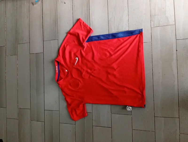 Camiseta Roja Selección Chile Nike Número 21 - 4