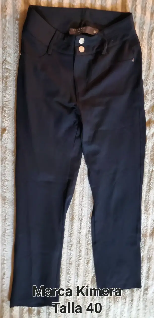 Pantalones negros Kimera talla 40