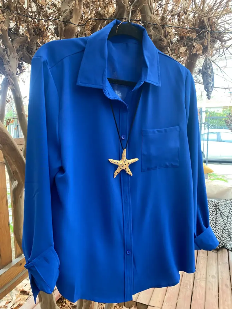 Camisa de manga larga para mujer - 1