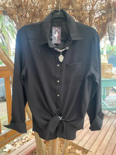 Camisa de manga larga para mujer - miniatura 5