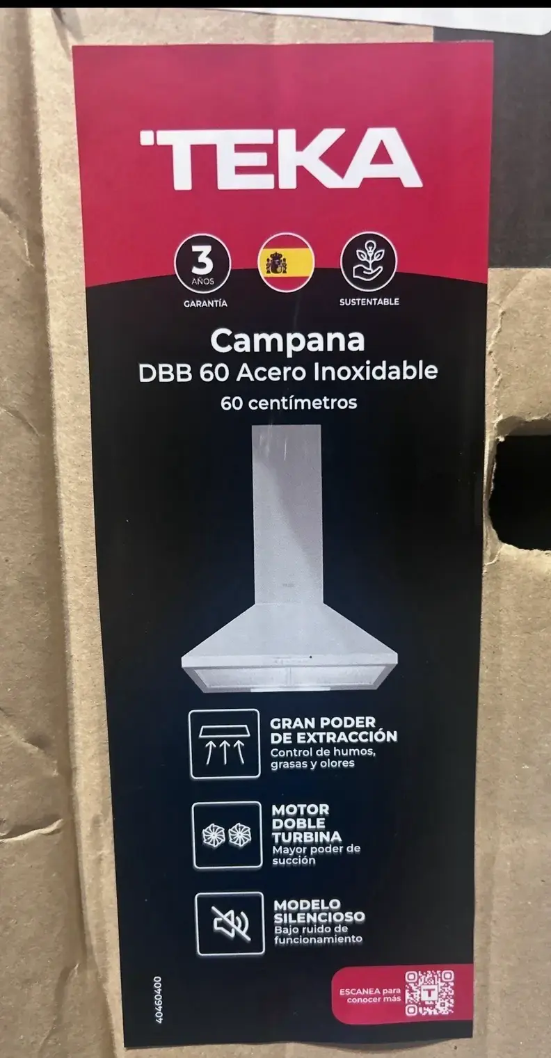 Campana extractora Teka DBB 60 acero inoxidable - 5