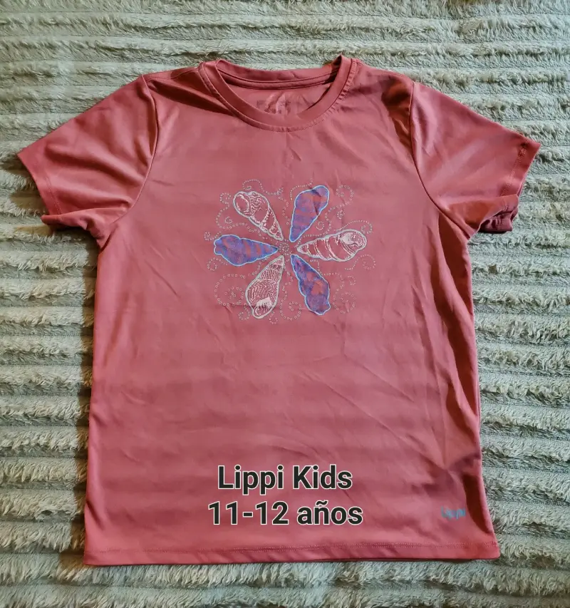 Polera Lippi Kids 11-12 años color coral