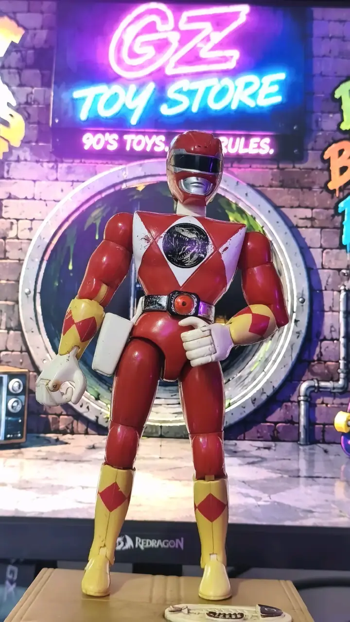 Power Ranger rojo Bandai 90