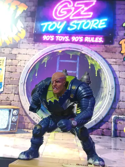 Dr. Piranoid 1994 variante Azul Streetshark - miniatura 3