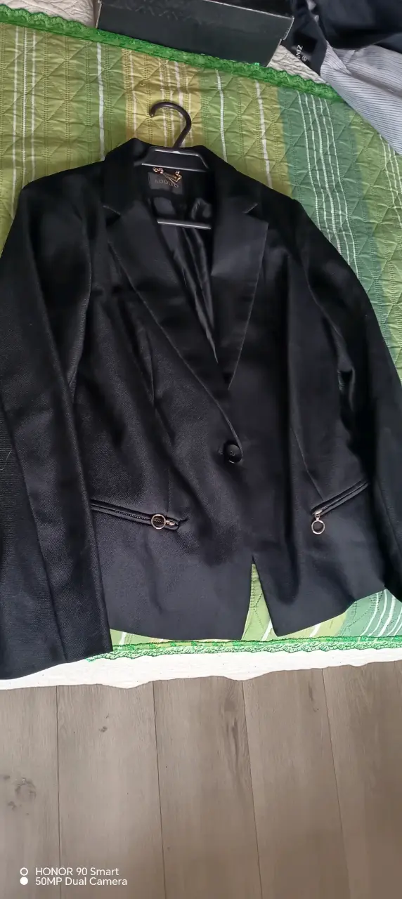 Abrigo negro elegante Alaniz para mujer - 2