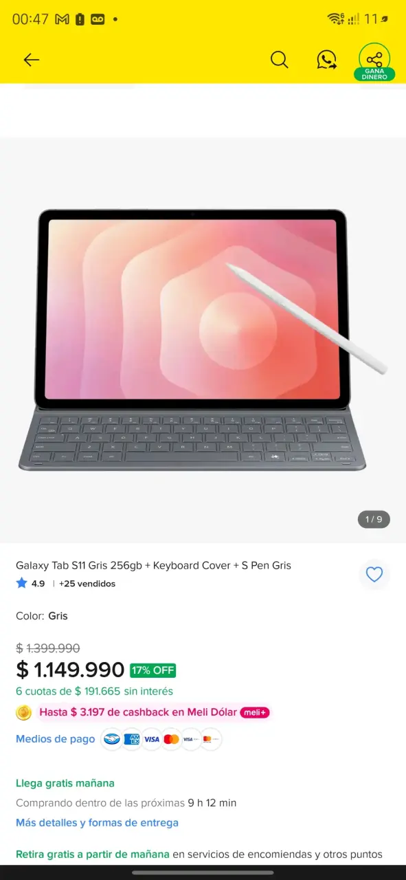 Galaxy tab s11 256gb - 2
