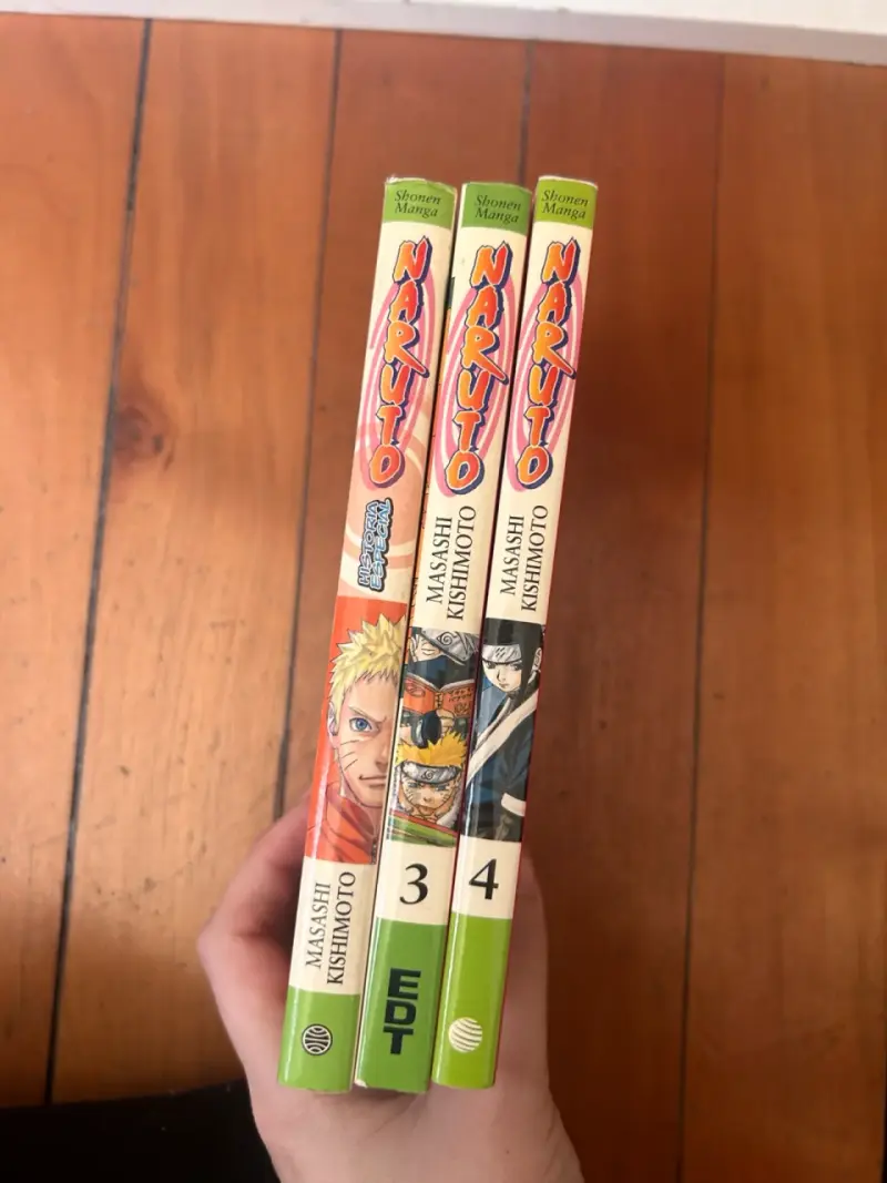 Mangas de Naruto (tomos 3 y 4) + un especial - 1