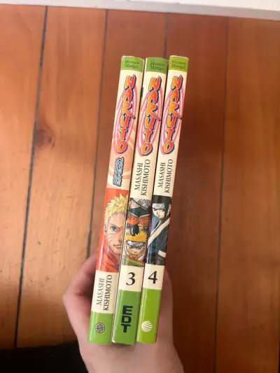 Mangas de Naruto (tomos 3 y 4) + un especial - miniatura 1