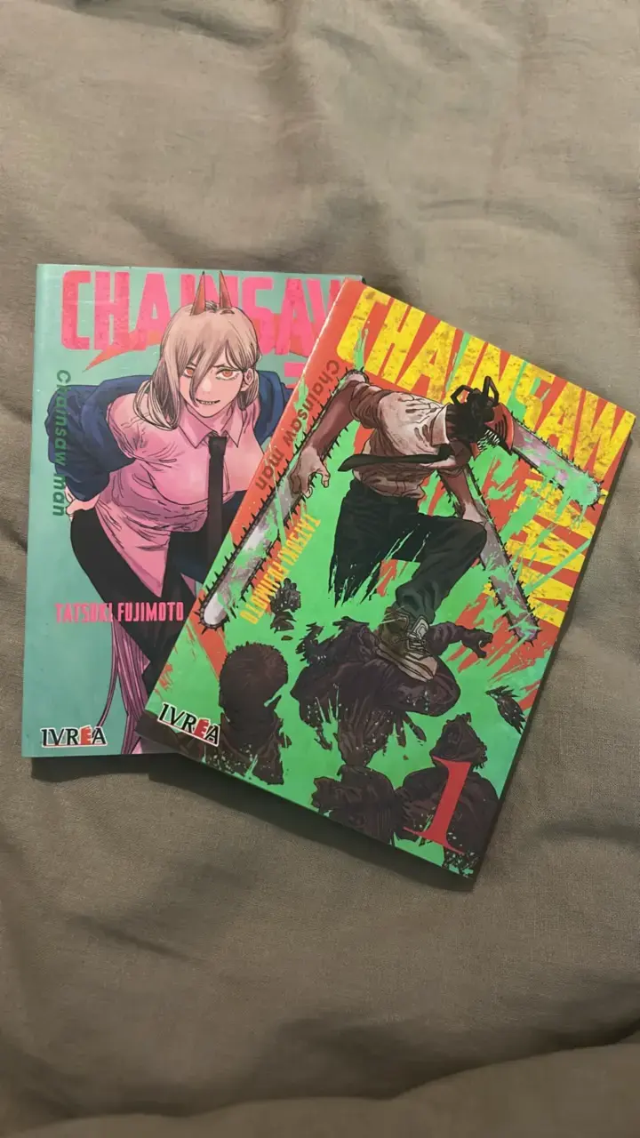 Mangas Chainsaw Man Volúmenes 1 y 2