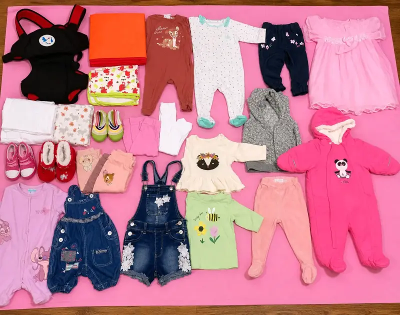Lote de ropa infantil variada para niñas - 4