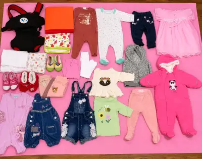 Lote de ropa infantil variada para niñas - miniatura 4