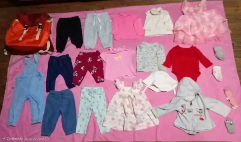 Lote de ropa infantil variada para bebé - 2