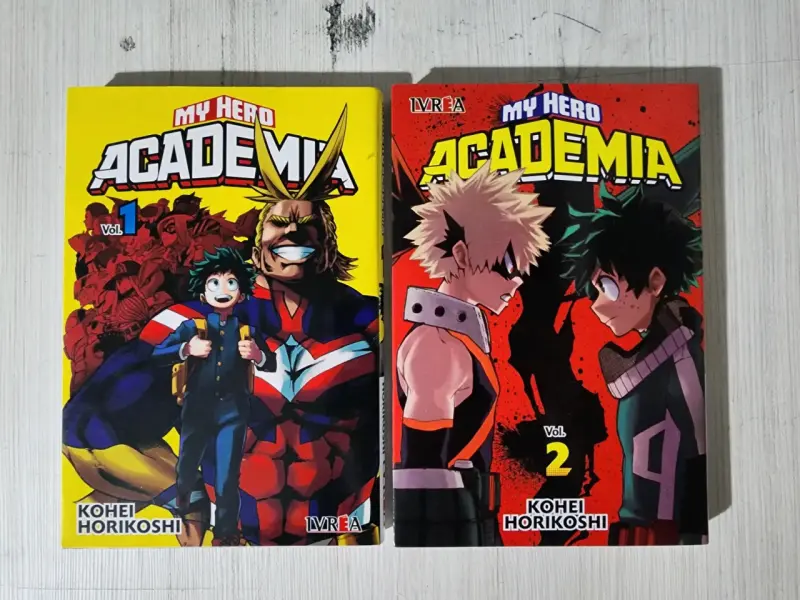 Mangas My Hero Academia Vol. 1 y 2
