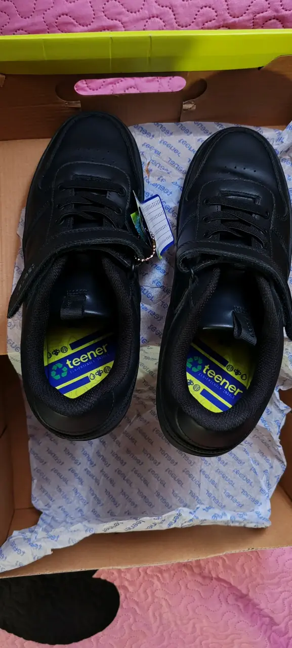 Zapatillas negras Teener para niños - 1