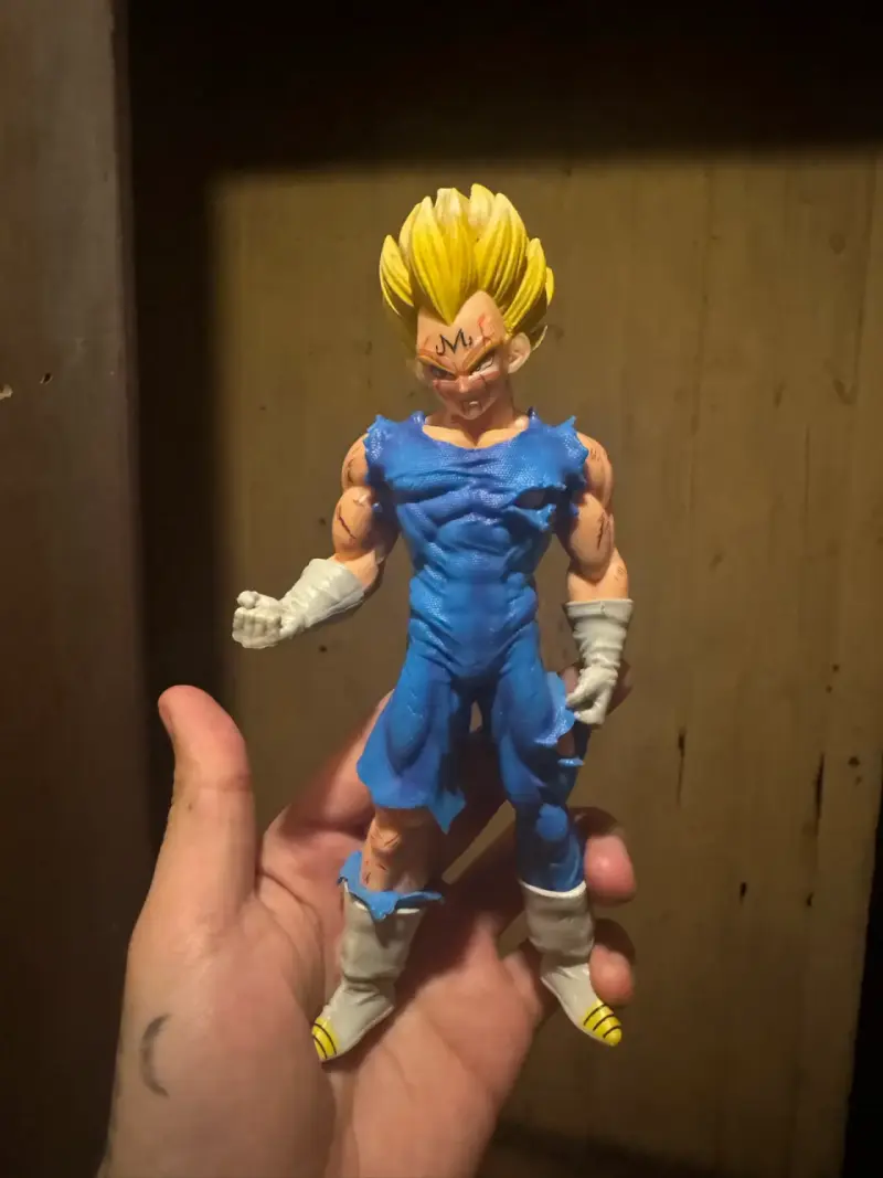 Figura de acción Vegeta Majin Dragon Ball Z