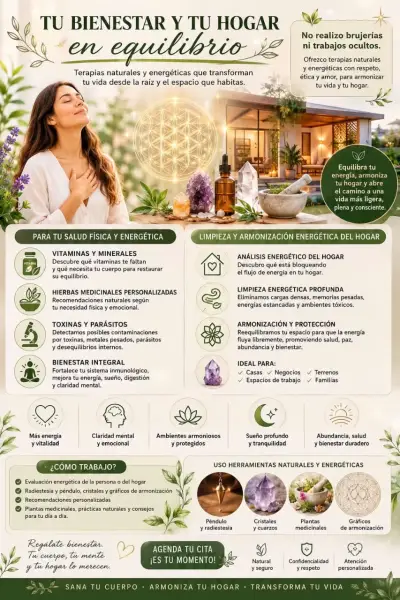 Terapias Naturales y Energéticas para el Hogar - miniatura 1