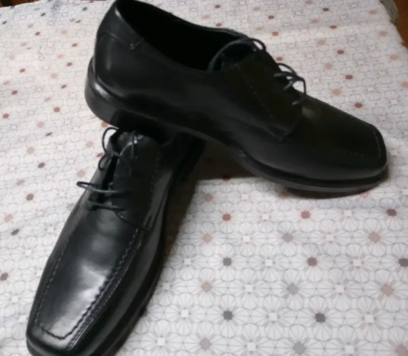 Zapatos de vestir negros para hombre Nuevos sin us - 2