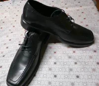 Zapatos de vestir negros para hombre Nuevos sin us - miniatura 2
