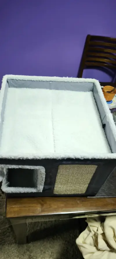 Casa para gato con rascador y diseño acogedor - miniatura 2