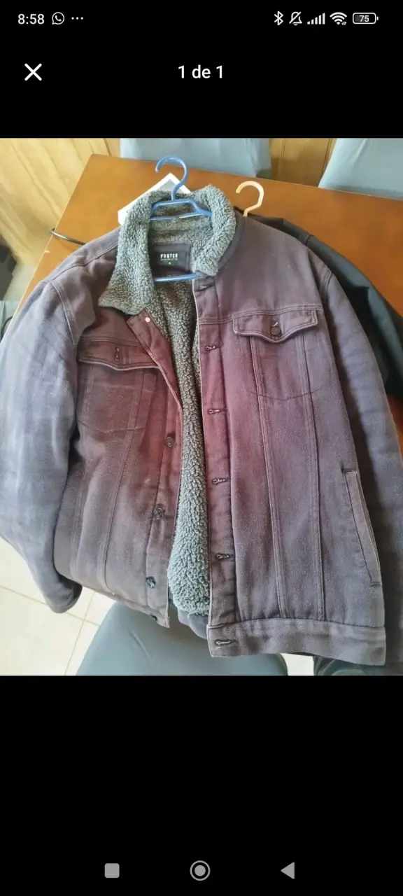Chaqueta de mezclilla Foster con forro de lana