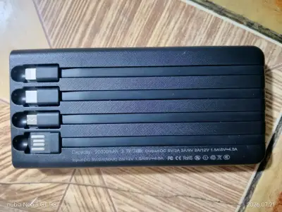 Cargador solar portátil con pantalla LED - miniatura 3