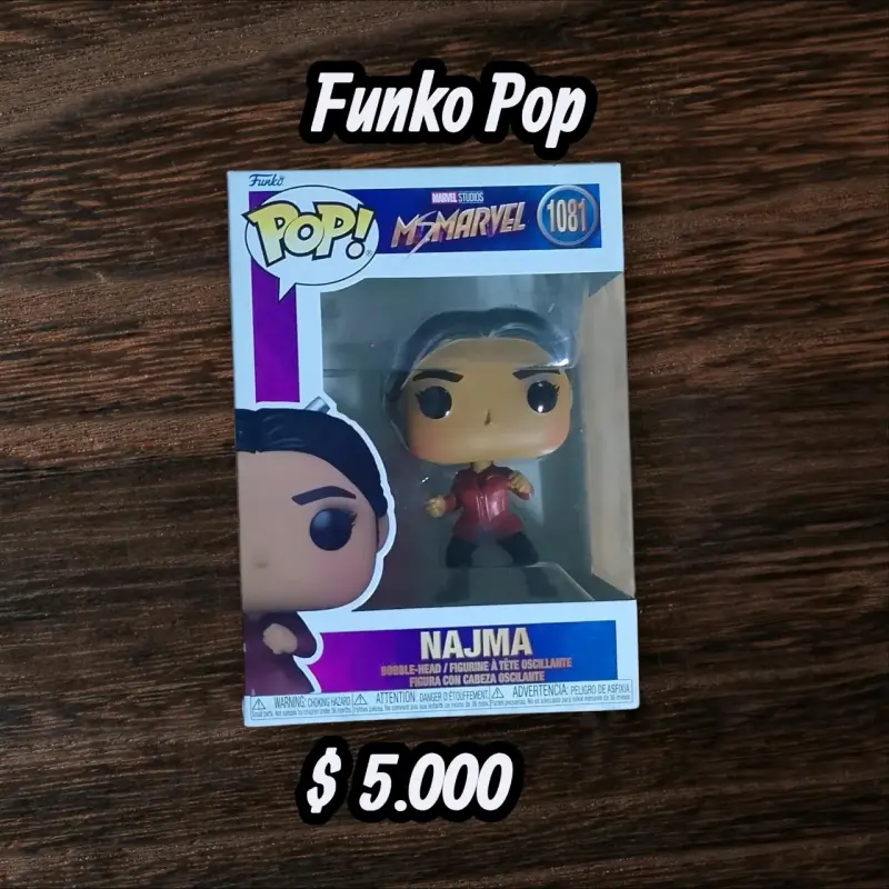 Funko Pop Najma de Ms. Marvel