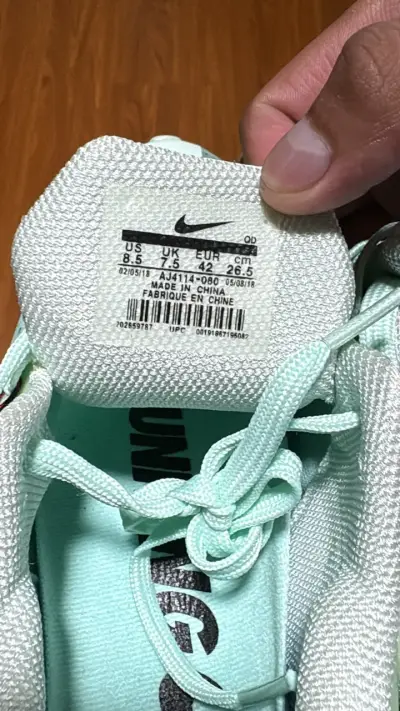 Zapatillas Nike ZoomX verdes para correr - miniatura 3