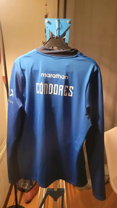 Chaqueta deportiva Chile Rugby azul Marathon - miniatura 2