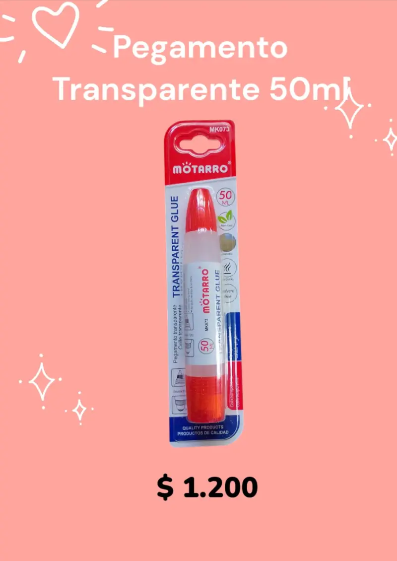 Pegamento transparente Mötarro 50ml