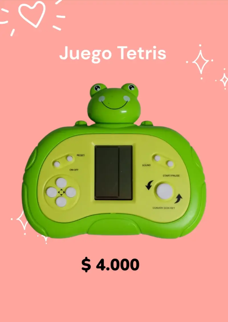 Consola de Juego Tetris Portátil Infantil