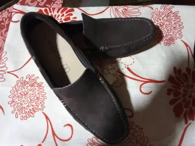 Mocasines de cuero marrón para hombre Regatta - miniatura 3
