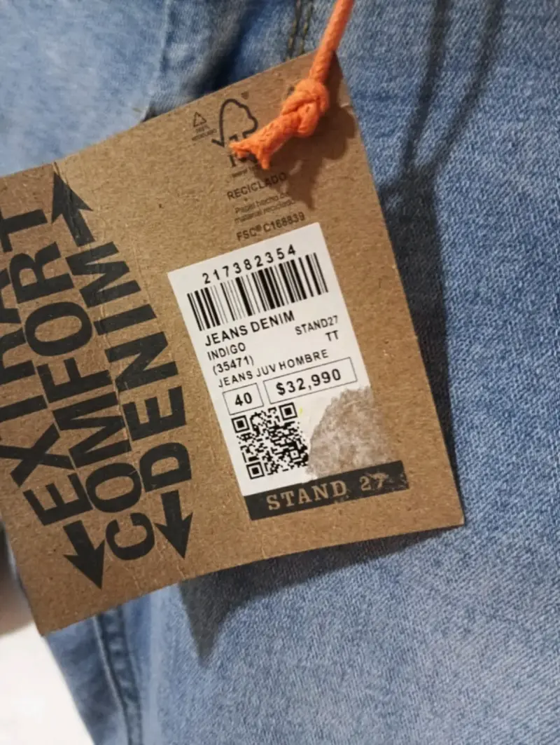 Jeans azul claro Stand27 talla 40 - 4