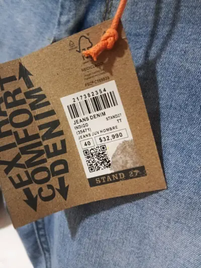 Jeans azul claro Stand27 talla 40 - miniatura 4