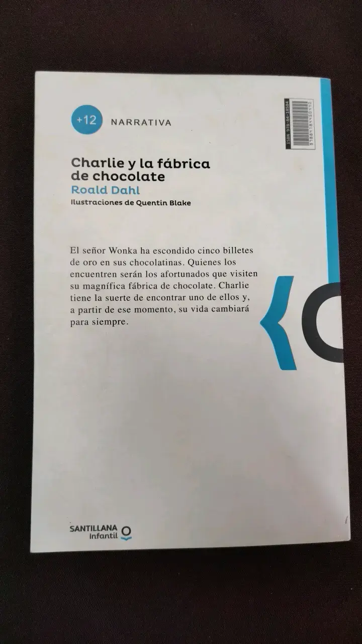 Libro 'Charlie y la fábrica de chocolate' de Roald Dahl - 2