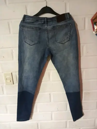Jeans Fiorucci para mujer con diseño bicolor - miniatura 3