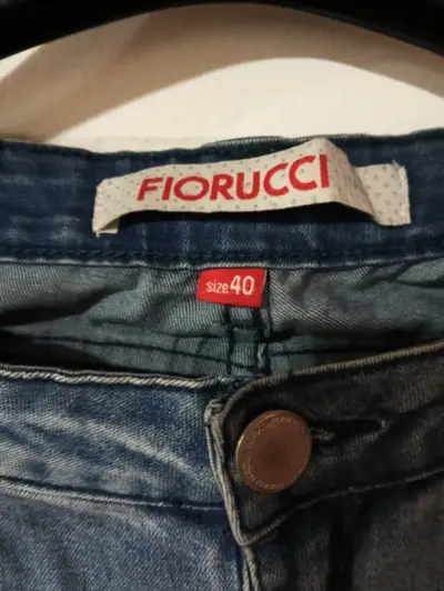 Jeans Fiorucci para mujer con diseño bicolor - miniatura 6