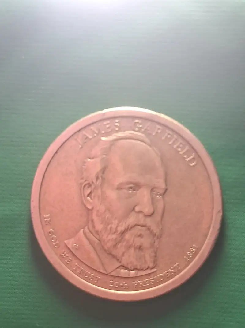 Moneda conmemorativa de James Garfield - 1