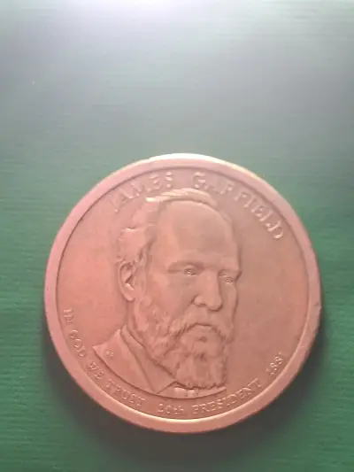 Moneda conmemorativa de James Garfield - miniatura 1