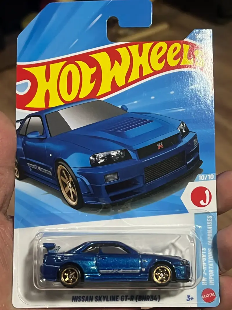 Hot Wheels Nissan Skyline GT-R azul
