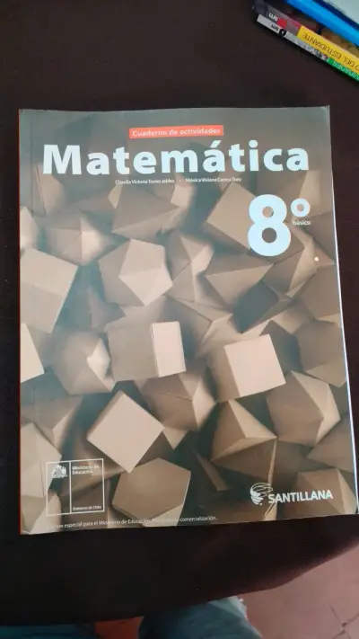 Cuaderno de Actividades Matemática 8° Básico Santillana - miniatura 1