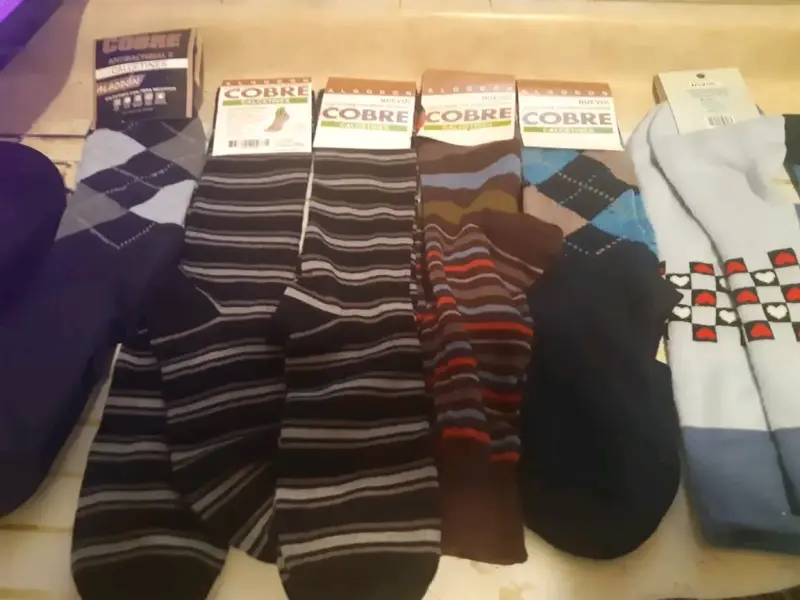 Pack de calcetines de algodón con cobre antimicrob - 1