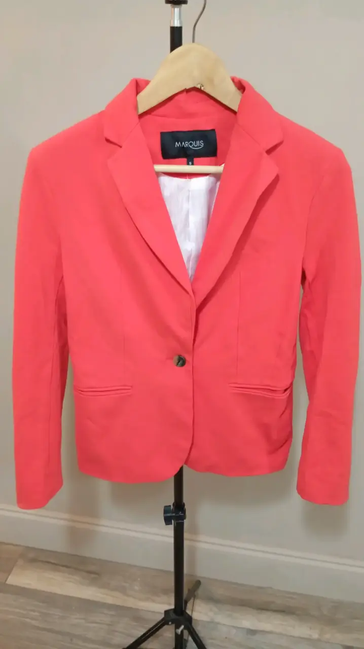 Blazer coral para mujer Marquis talla S - 1