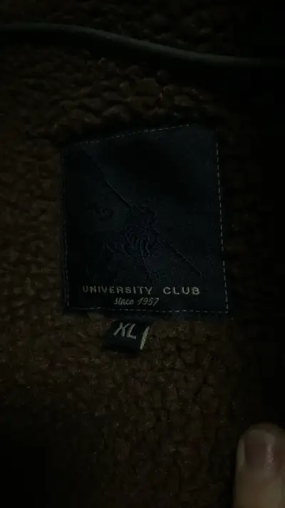 Parka azul con capucha y forro térmico - miniatura 2