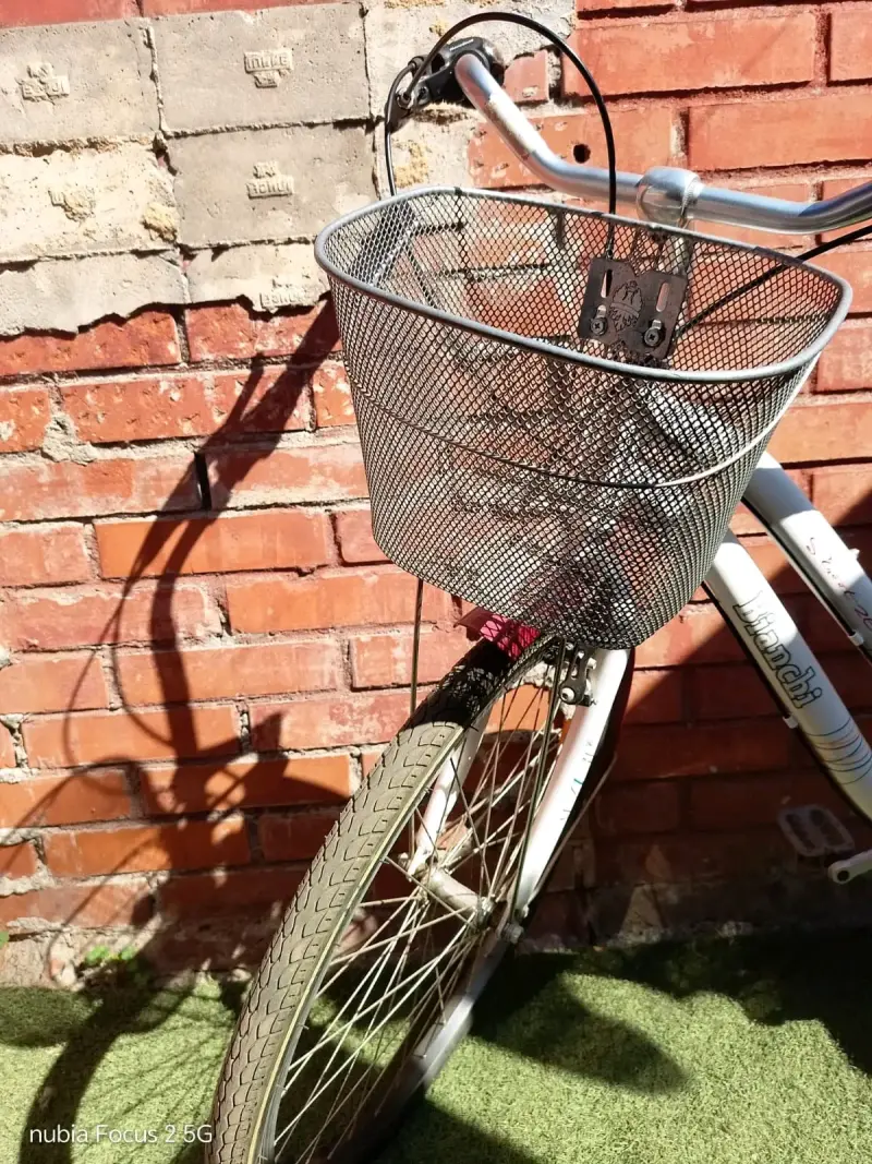 Bicicleta urbana Bianchi con canasto y parrilla - 3