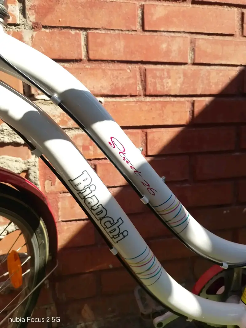 Bicicleta urbana Bianchi con canasto y parrilla - 5