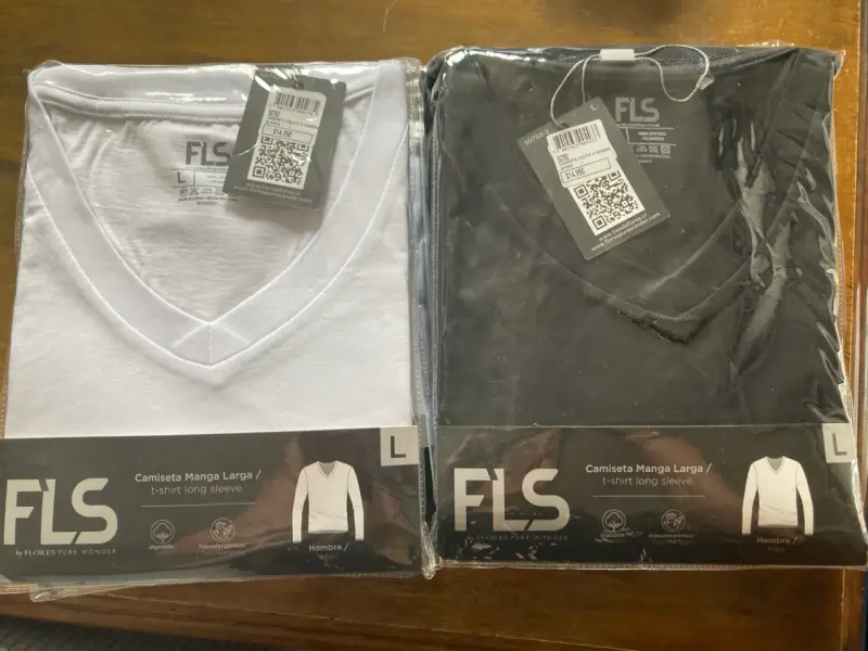 camisetas manga larga FLS para hombre